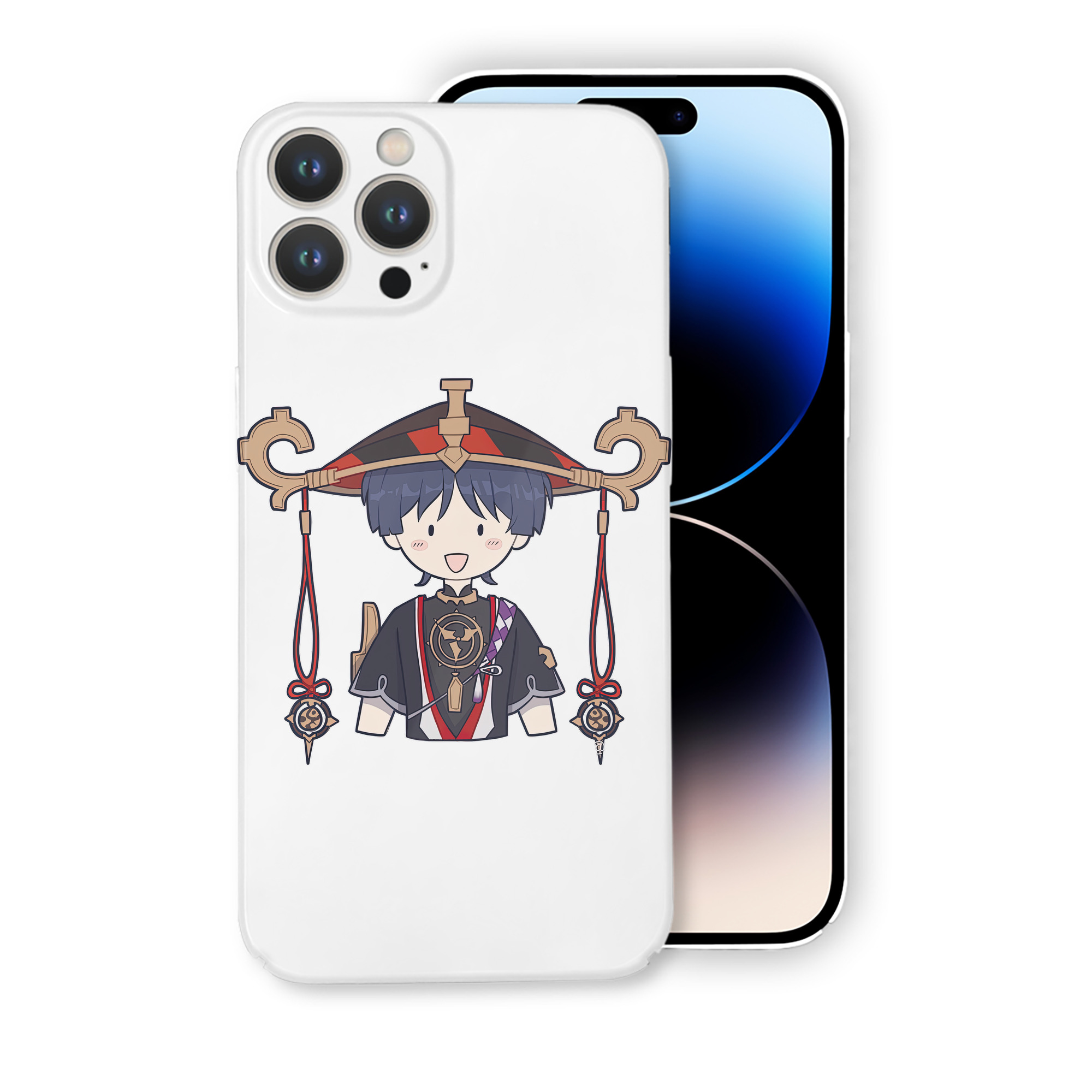 げんし神 さんペい genshin Sanpei 【iPhone 14シリーズ対応】ハードケース